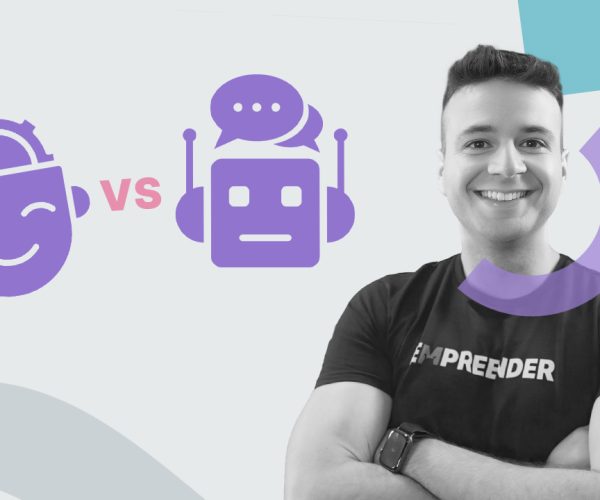 Agente de IA versus chatbot: o que muda na forma de atender e conversar com clientes