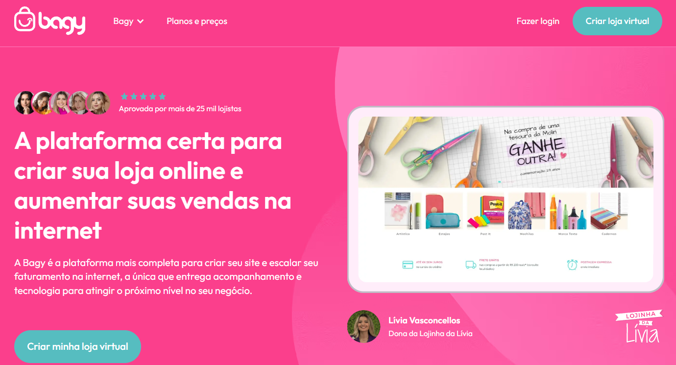 Planos da Bagy: preços, funcionalidades e dicas [2026]