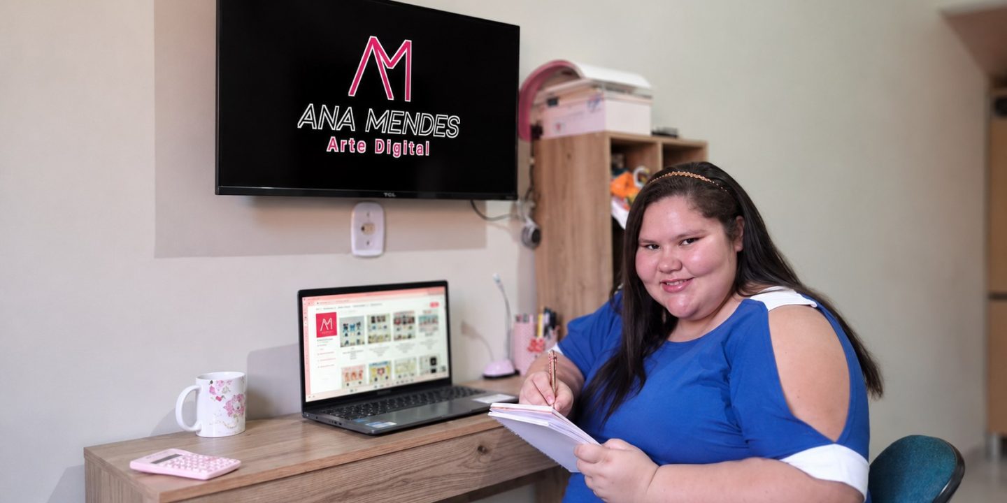 A M Arte Digital: como uma jovem de 19 anos criou a própria empresa