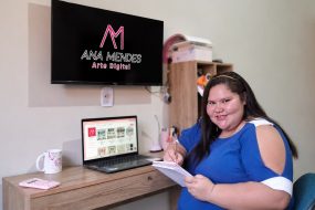 A M Arte Digital: como uma jovem de 19 anos criou a própria empresa