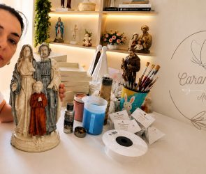 Caramelice Artes: artigos religiosos e peças personalizadas para datas especiais