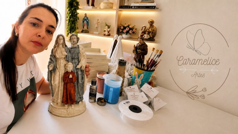 Caramelice Artes: artigos religiosos e peças personalizadas para datas especiais