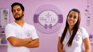 flor de lis artes e mimos artesanou - douglas e kianne