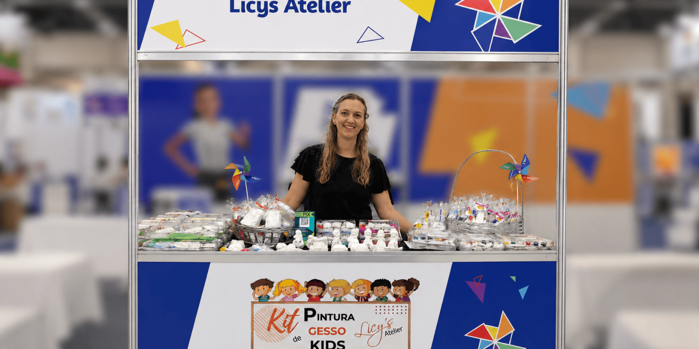 Criatividade infantil ganha forma no Licy's Atelier com kits de pintura em gesso