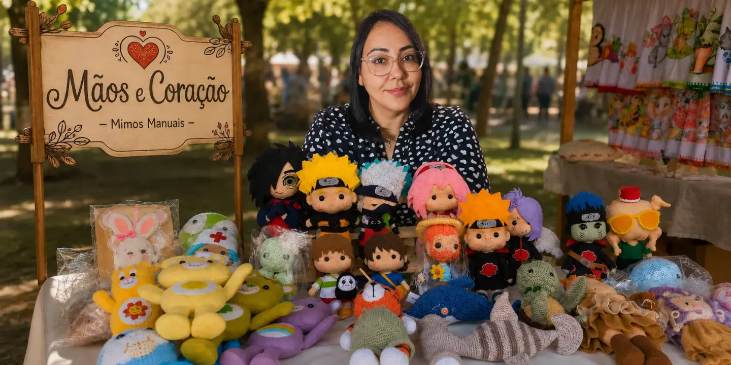 Feltro e decorações afetivas ganham vida na Mãos e Coração – Mimos Manuais - artesanou