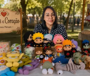 Feltro e decorações afetivas ganham vida na Mãos e Coração – Mimos Manuais - artesanou