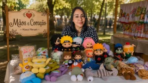 Feltro e decorações afetivas ganham vida na Mãos e Coração – Mimos Manuais - artesanou