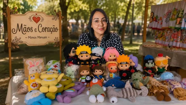 Feltro e decorações afetivas ganham vida na Mãos e Coração – Mimos Manuais - artesanou