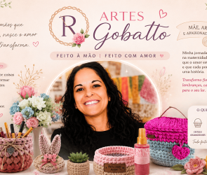 Artes Ro Gobatto: crochê, tricô e peças artesanais